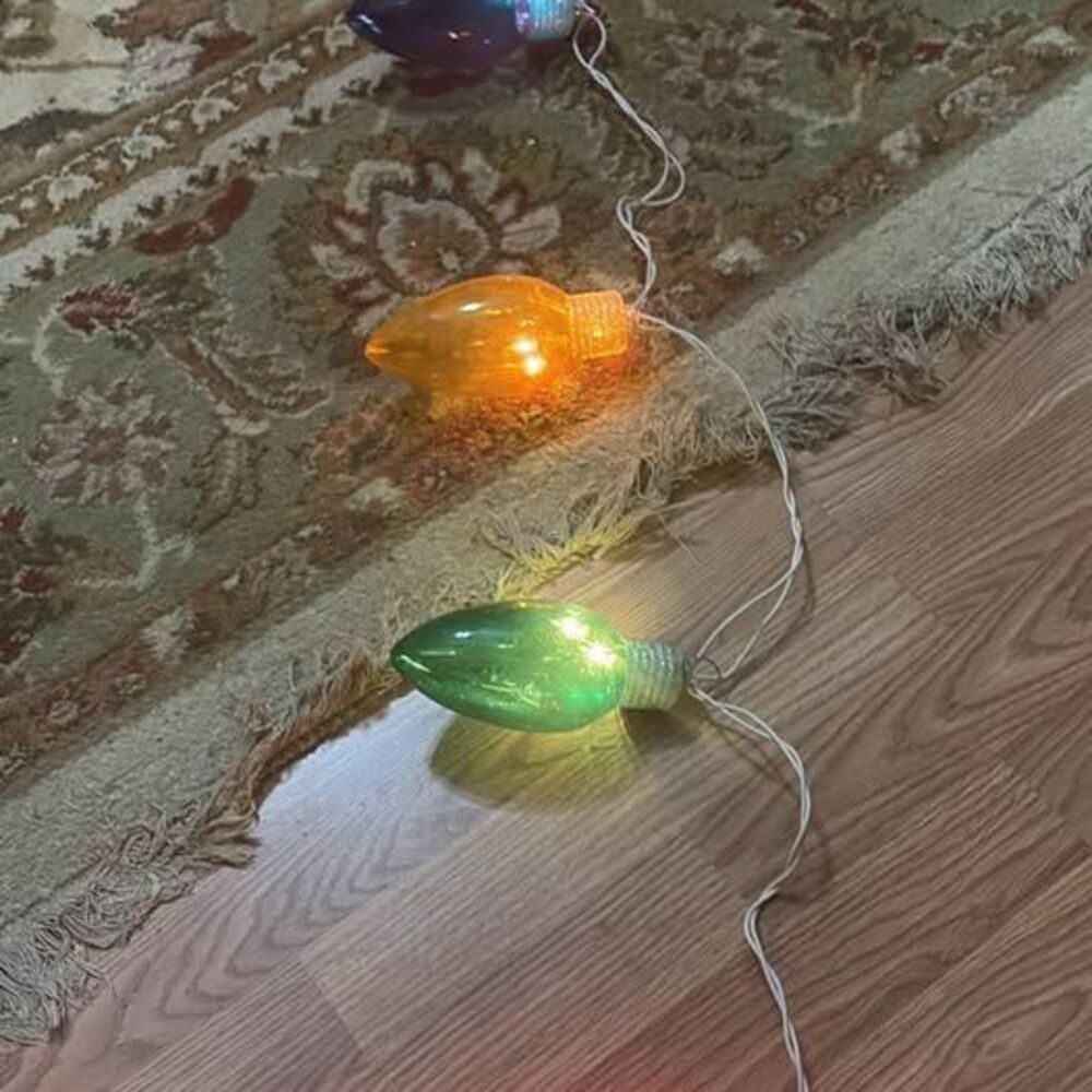 Oversized Multi-Color Christmas String Lights